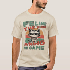 Camiseta Feline As Víblias Proprietárias Do Jogo