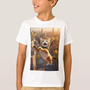 Camiseta Feline Aviator Adventures"