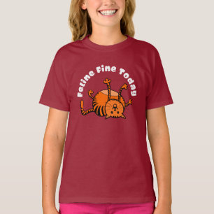 Camiseta Feline bem hoje