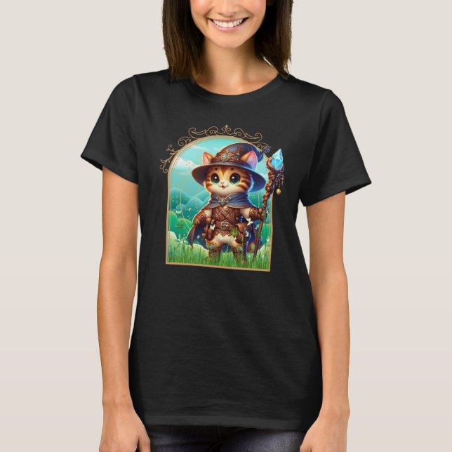Camiseta Feline Fantasy Adventure (Frente)