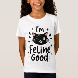 Camiseta Feline Good Funny Cat