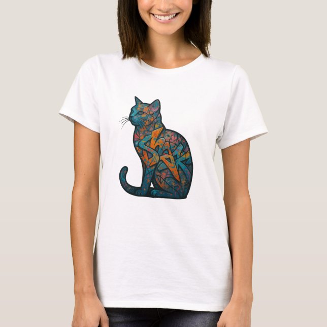Camiseta Feline Inferno (Frente)
