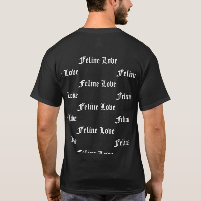 Camiseta Feline Love (Verso)