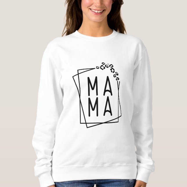 Camiseta Feline Mama Sweater - Mistura Premium (Frente)