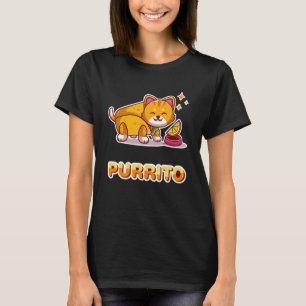 Camiseta Feline Pur Tacos Mexicanos Comida Nacho Burrito P