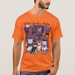 Camiseta Feline Spooky Night