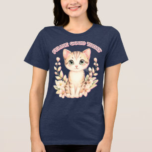 Camiseta felino bem hoje