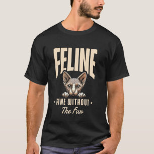 Camiseta Felino Bem Sem O Gato Entusiasta Felino 