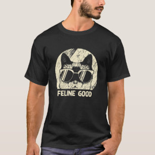 Camiseta Felino Bom Gato Povoado Positividade Kitten Positi