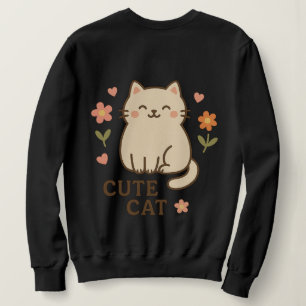 Camiseta Felino em Flor