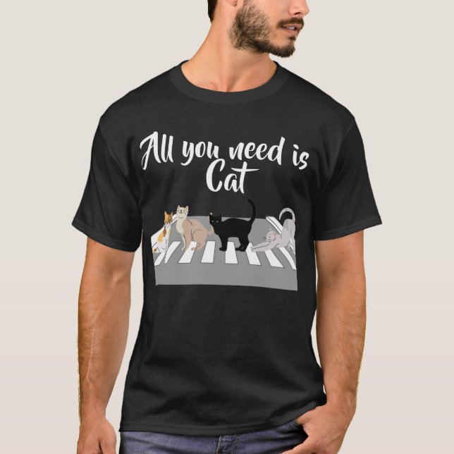 Camiseta Felinos bonitos (Frente)