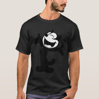 Camiseta Felix Cartoon Rindo Gato