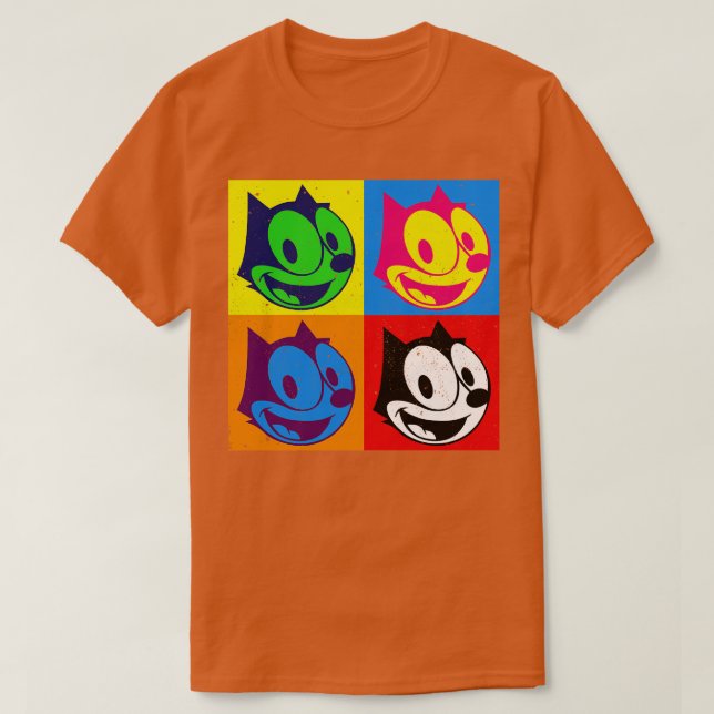 Camiseta Felix The Cat Art (Frente do Design)