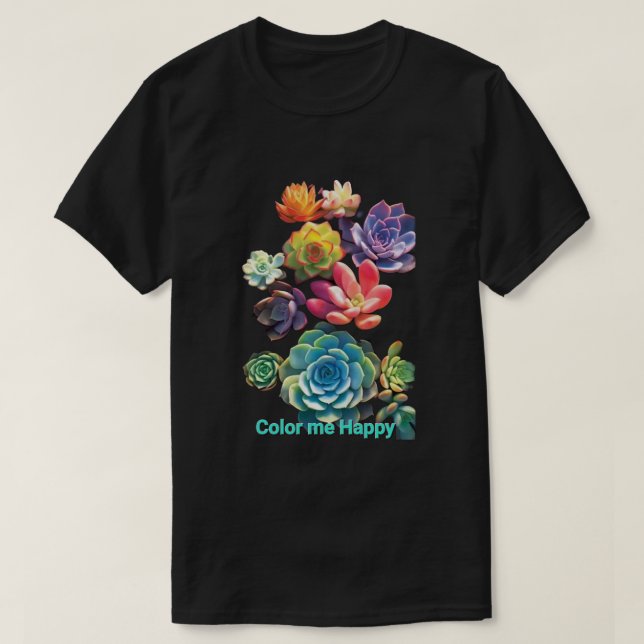 Camiseta Feliz (Frente do Design)