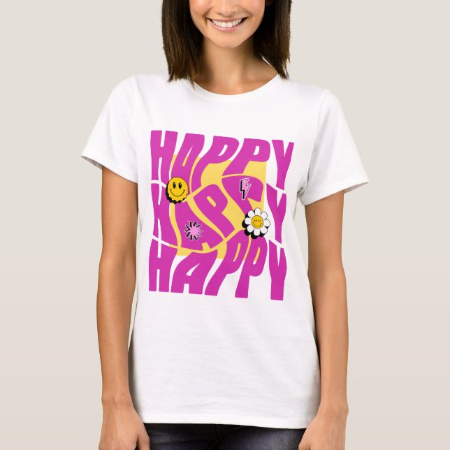 Camiseta Feliz (Frente)