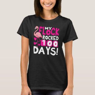 Camiseta Feliz 100º Dia Da Escola Meu Bando Foguei 100 Dias