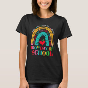 Camiseta Feliz 100º Dia De Aula Professor 100 Dias Mais Int