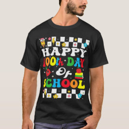 Camiseta Feliz 100º Dia de Escola