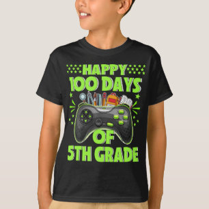 Camiseta Feliz 100º Dia de Professores do 5