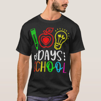 Camiseta Feliz 100º Dia De Professores Estudantes
