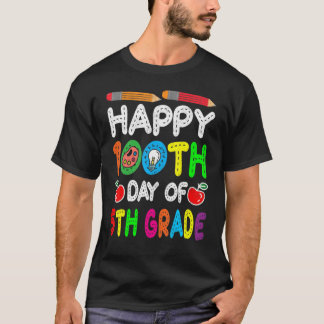 Camiseta Feliz 100º Dia do 5
