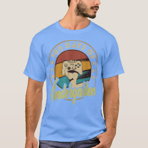 Camiseta Feliz 100º dia do jardim de infância para crianças