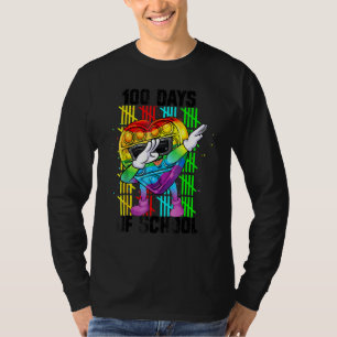 Camiseta Feliz 100 Dias De Batida Escolar Ao Pente Do Brinq