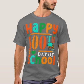 Camiseta Feliz 100 dias de escola 48