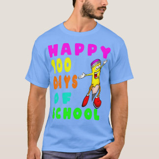 Camiseta Feliz 100 dias de escola 68