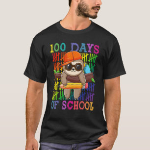Camiseta Feliz 100 Dias De Escola Lama Feliz 100º D