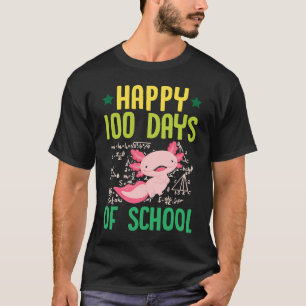 Camiseta Feliz 100 Dias De Professora De Matemática Em Pet