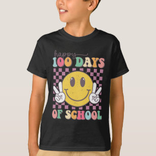 Camiseta Feliz 100 Dias De Professora Garota 10
