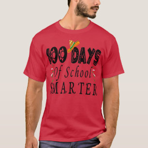 Camiseta Feliz 100 dias mais inteligente