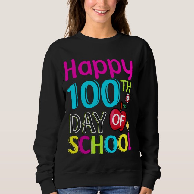 Camiseta Feliz-100-o-dia-da-escola (Frente)