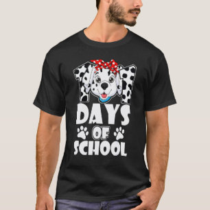 Camiseta Feliz 101 Dias Cachorro Escolar 100º Dias Mais Int