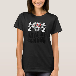 Camiseta Feliz 101 Dias de Estudante Ou Professora De Sobre