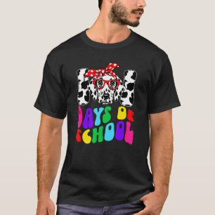 Camiseta Feliz 101 Dias de Estudante Ou Professora De Sobre