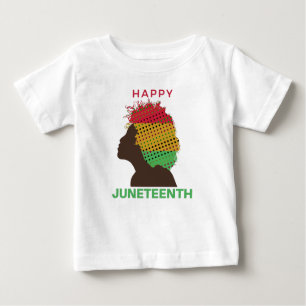 Camiseta Feliz 10 de junho, mês da história negra