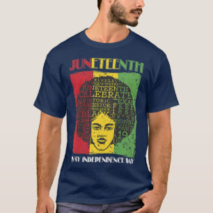Camiseta Feliz 12 de junho Orgulho Negro História Preta M
