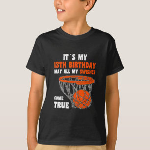 Camiseta Feliz 13 Anos de Idade Aniversário de 13 Anos Sket