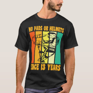 Camiseta Feliz 13 de aniversário, 13 anos Vintage Rugby 13 