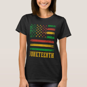 Camiseta Feliz 18 de junho de 1865 Bandeira americana Melan