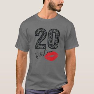 Camiseta Feliz 20 Anos de Bebendo de Cerveja de de Tripula
