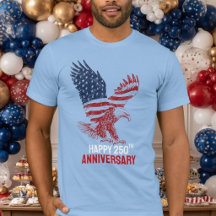 Feliz 250º Aniversário Águia Patriótica América