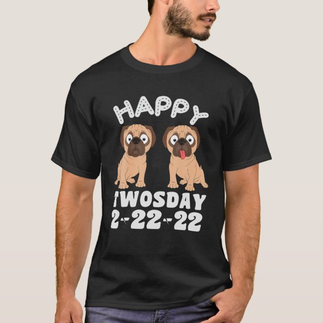 Camiseta Feliz 2-22-2022 Cachorro-2-Cachorro-2 (Frente)