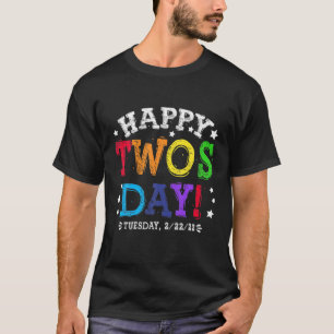 Camiseta Feliz 2S Dia, 22 De Fevereiro De 2022, Teache