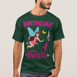 Camiseta Feliz 4º Aniversário Festa de aniversário de Rapar