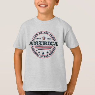 Camiseta Feliz 4 de julho