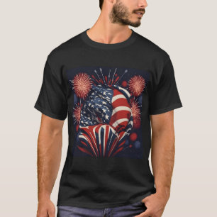 Camiseta Feliz 4 de julho