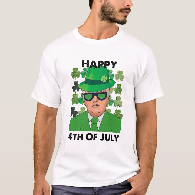 Camiseta Feliz 4 de julho  (Frente)